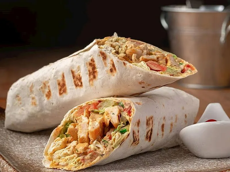Tavuklu wrap