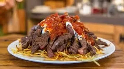 Eti çökertme kebabı